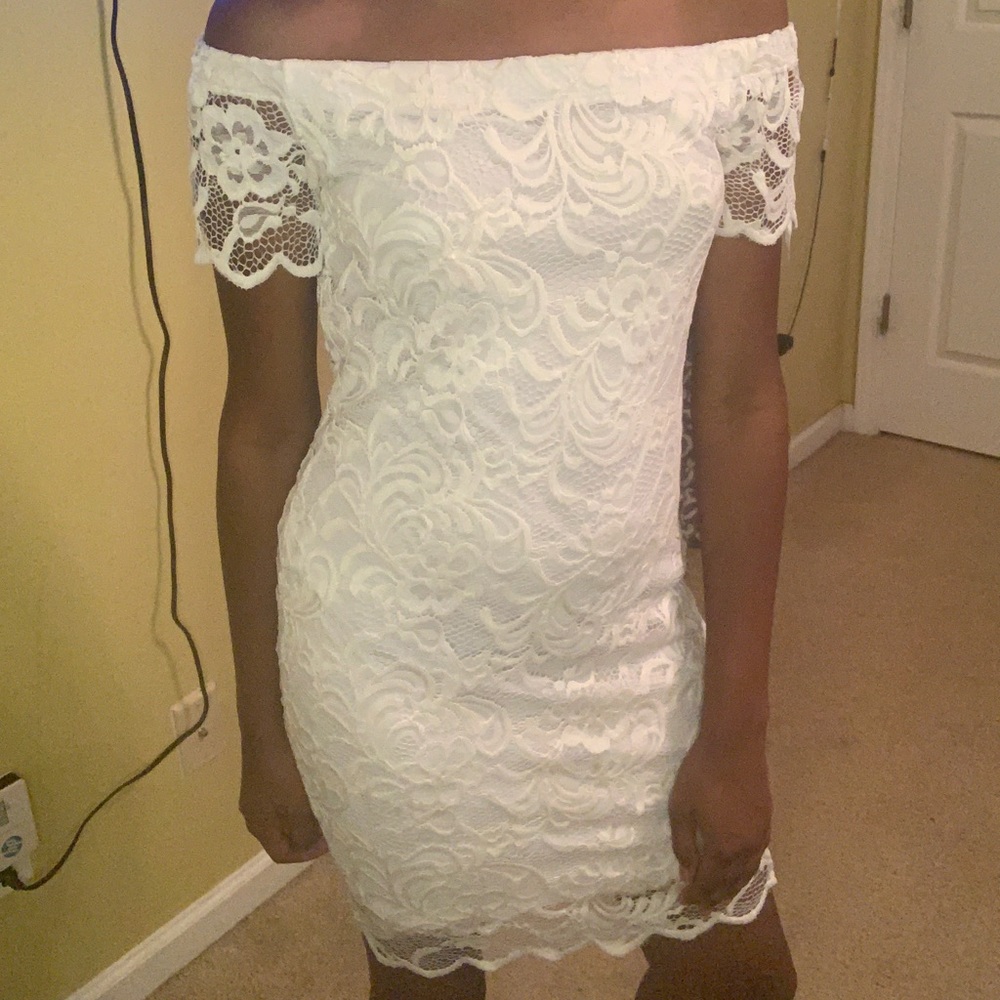 White dress